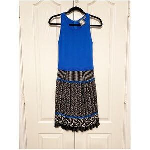 Girls from Savoy layers formal dress blue size XS